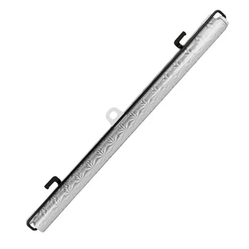 

Silver 45x125cm Car Auto Window Roll Blind Sunshade Windshield Sun Shield Visor Car Automatic Winding Sunshade