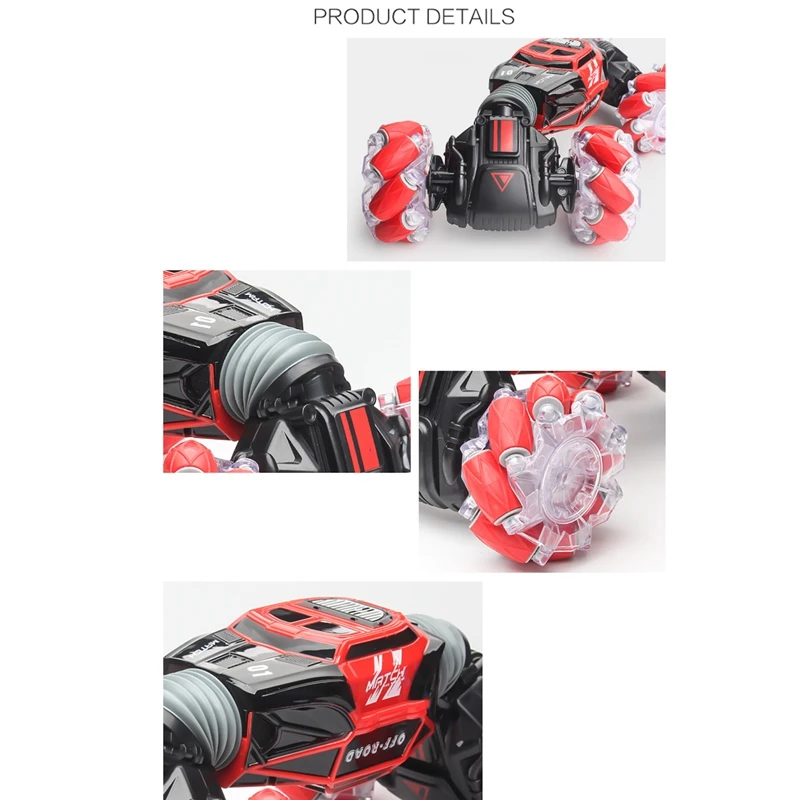 4WD RC трюк автомобильные часы датчик жеста управление деформируемый