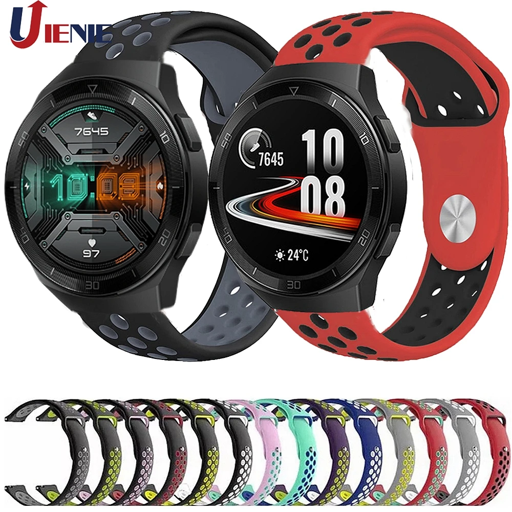 Силиконовый ремешок для часов Huawei Watch GT 2e 2 46 мм спортивный сменный Браслет |