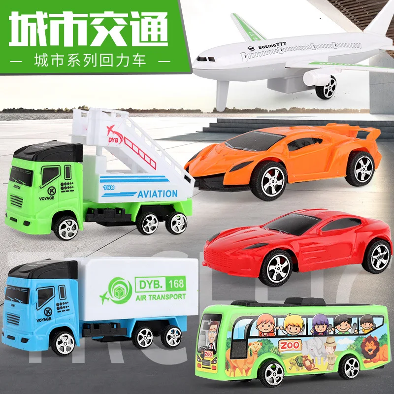 

Suitable for Warrior Engineering Vehicle Toy Set Children Firefighting Crane Dig Bulldozing Excavator Bus Car 05