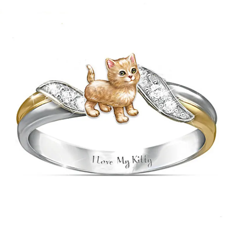 Fashion-I-Love-My-Kitty-Cute-Animal-Cat-Rings-for-Women-Girls-boys-Princess-Crystal-Rhinestone