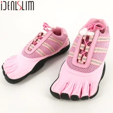 IDEALSLIM Спорт на открытом воздухе пять пальцев 5 пальцев обувь для женщин и мужчин пять пальцев обувь для прогулок для путешествий