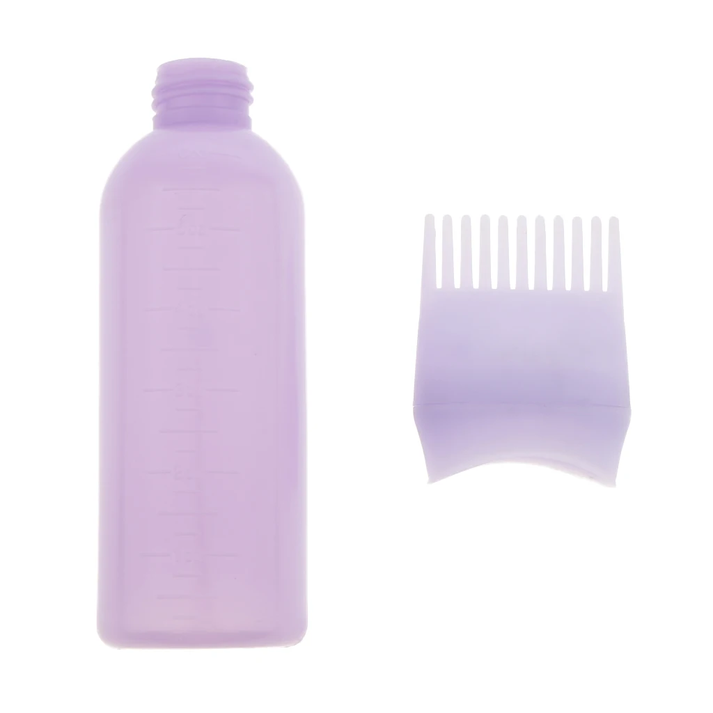 120ml Empty Hair Dye Bottle With Applicator Brush Dispensing Salon Professional Hair Colouring Comb Hair Coloring Styling Tool