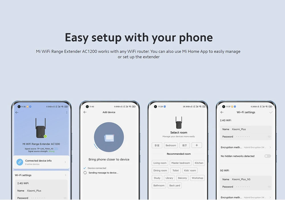 Xiaomi Mi roteador Extensor de alcance WiFi