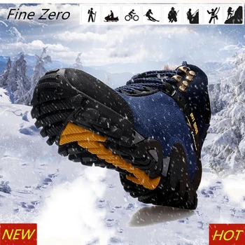 

Men Waterproof Hiking Shoes Breathable Tactical Combat Army Boots Couple's Outdoor Climbing Shoes Non-slip Trekking Sneakers Men