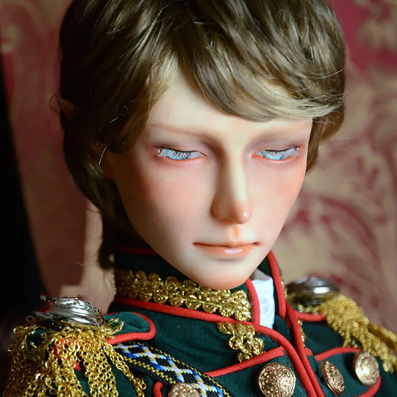 Bybrana BJD кукла парик мужская кукла 1/3 22 см размер Золотой Ангел вьющиеся короткие волосы - Цвет: 1