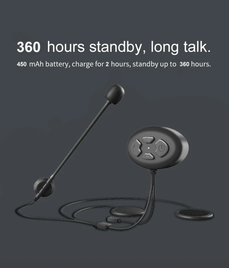 Wireless Bluetooth 5 0 Motorcycle Helmet Headset Intercom Audio Earphone Communication Systems For Motorbike Motor Headset