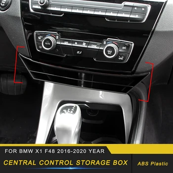 

Car Accessories Central Control Storage Box Compartment Organizer Case Container Holder for BMW X1 F48 2016-2020