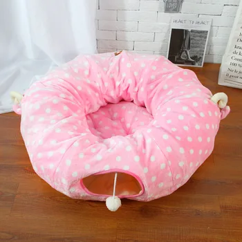 

New Style Cat Crossing Nest Roll Cage Toy Foldable Pet g