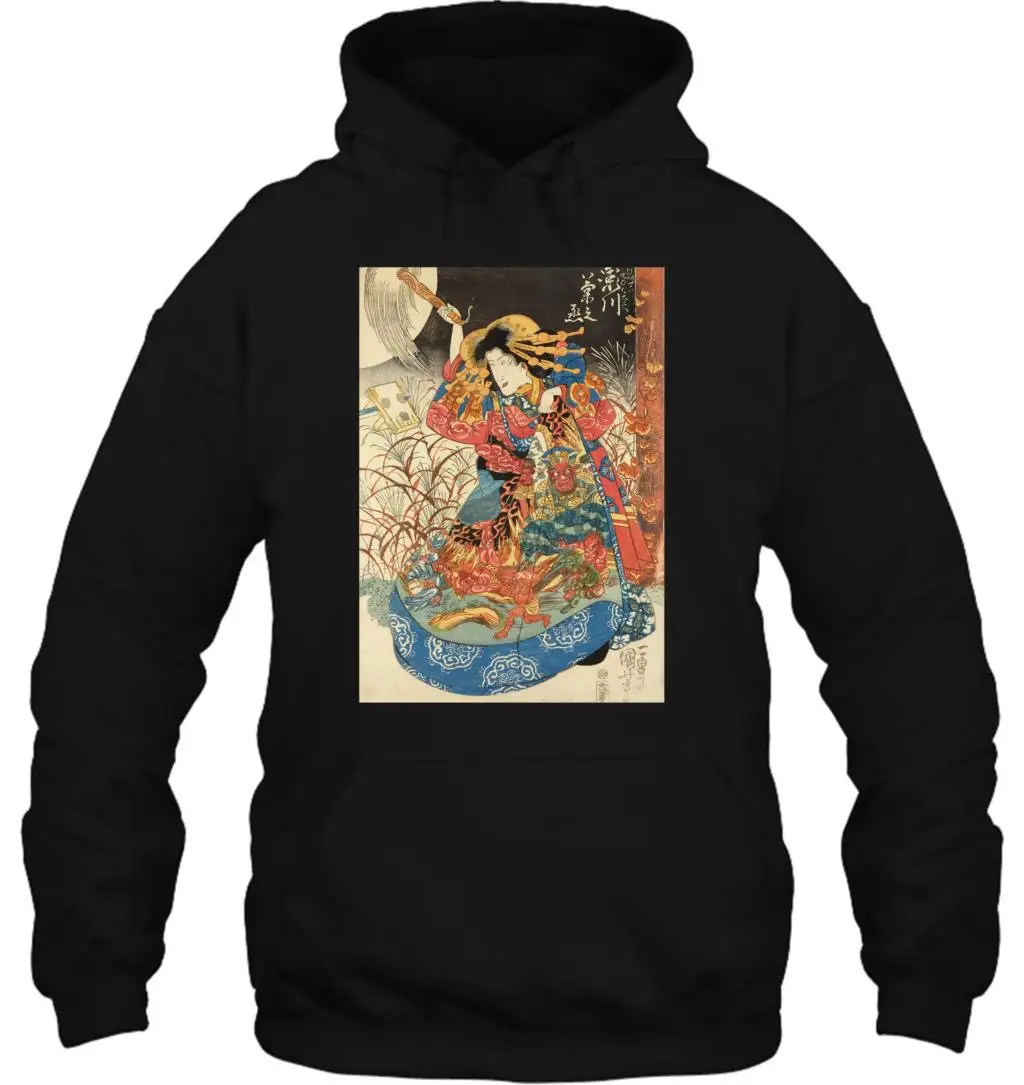 Мужская толстовка Japon s ukiyo e impresi n camiseta Utagawa Kuniyoshi 35 женская уличная одежда