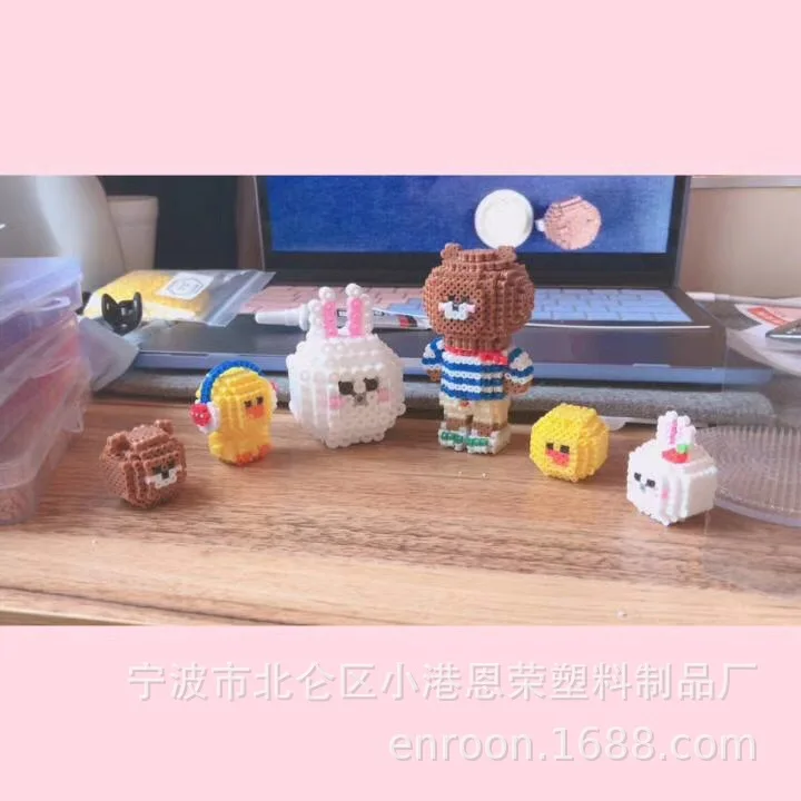 Pinpindoudou tang zhu водорастворимые Дети DIY 5 мм ручной работы Творческая развивающая игрушка Ningbo шаблон