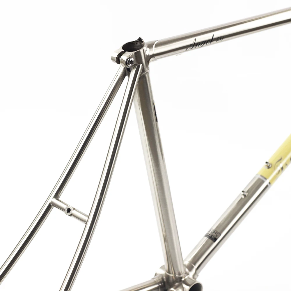 Angle 520 Reynolds Minivelo велосипедная Рама с вилкой 2" Суппорт тормозной 451 CR-MO хромированная сталь мини Velo Frameset Lug Classic