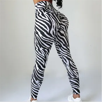 

Women Homewear Tracksuit Pants Stripe Printed Skinny Casual Capris 2020 Summer Fitness Outfits Bottoms Dropshipping