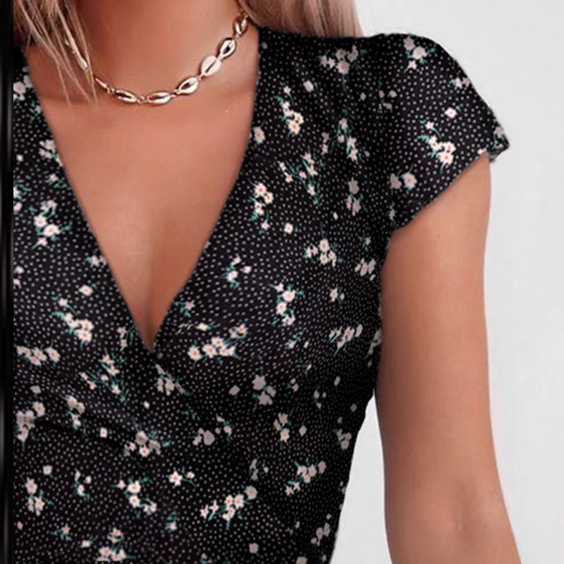 Elegant Floral Print Ruffle Straps Dress Women Summer Off Shoulder Sleeveless Mini Dress Sexy Slim Bodycon Party Dress Vestidos