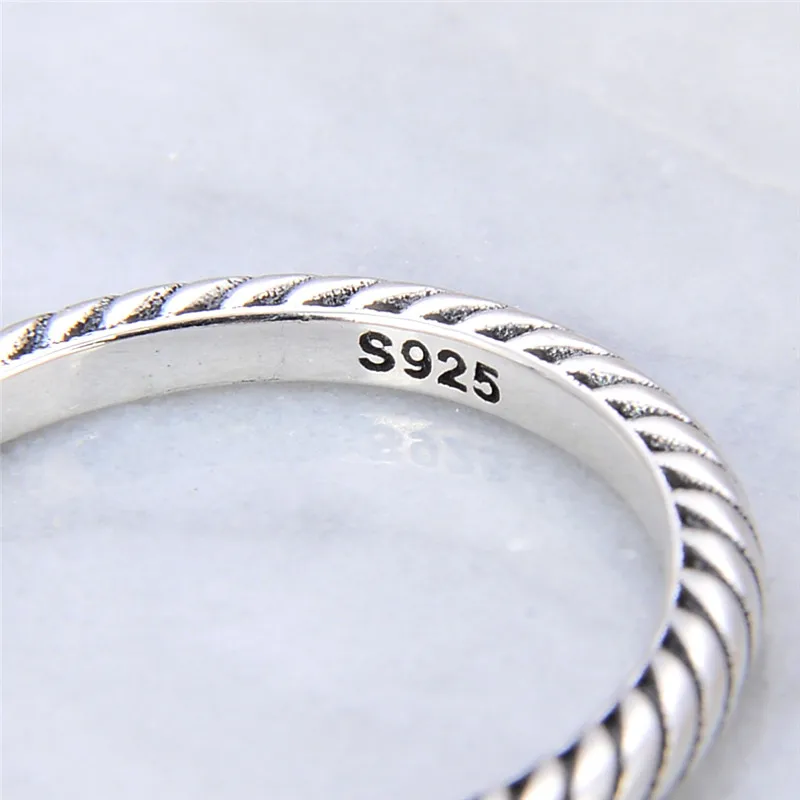 Korean version of the best selling new silver ring 925 sterling silver ring party ladies style original exquisite fashion jewelr