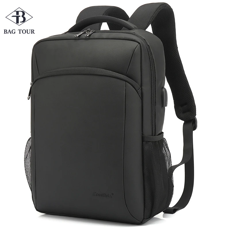 

2020 Business Backpacks Men Brief Minimalism USB Recharge Trend Can Fit 15.6 Inch Laptop bags Commuting Working Pens Phone Bags