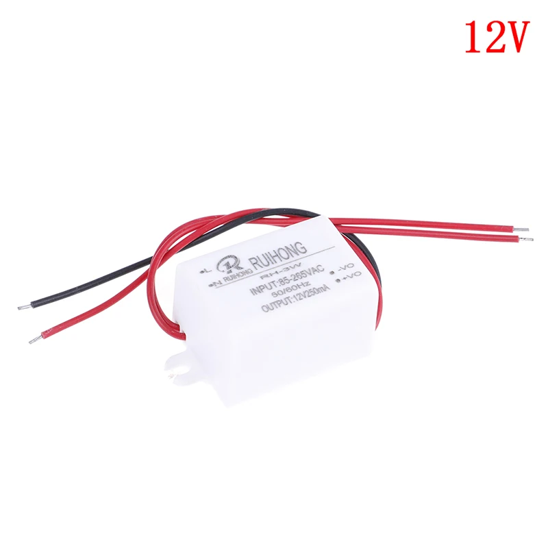 AC-DC модуль питания AC110V 220V 230V к DC 3,3 V 5V 12V Мини понижающий преобразователь