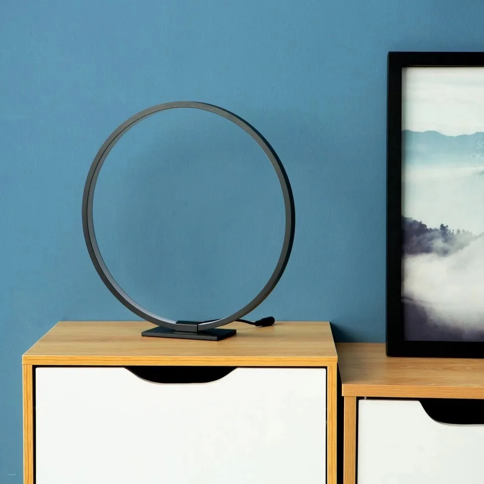  Lamplo Modern Table Lamp acrylic LED desk Lamp study lamp touch dimmable nightstand light study rea - 4000227871926
