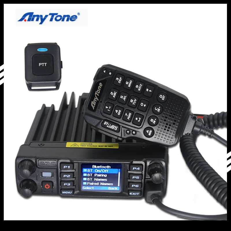 

Anytone AT-D578UVPRO DMR & Analog Radio Station 50W VHF UHF GPS APRS Bluetooth Walkie Talkie Car Radio