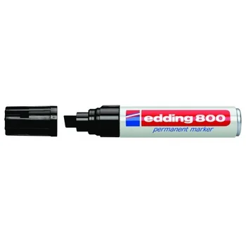 

Permanent marker, wedge tip, 4-12mm Black