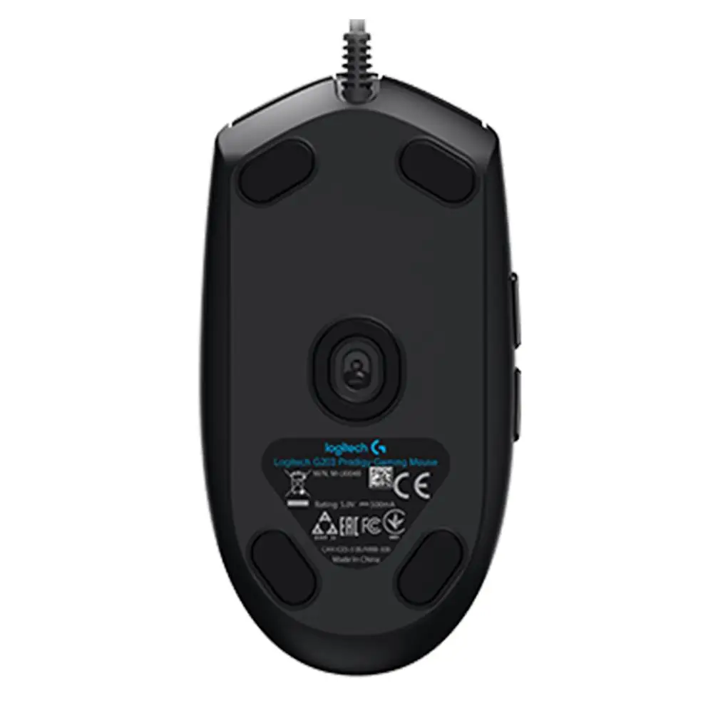 Проводная игровая мышь logitech G102 Prodigy оптическая мышь 6 программируемых клавиш RGB подсветка 6000 dpi Поддержка Windows 10/8/7