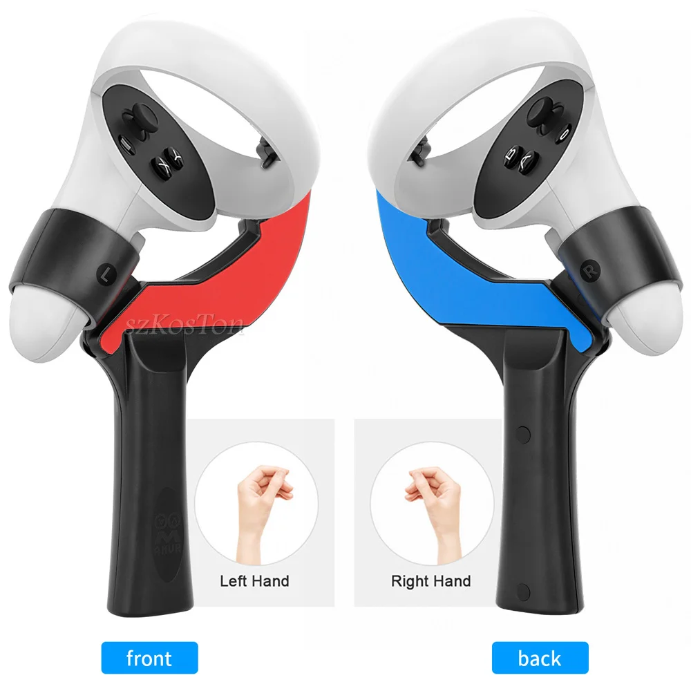 Eleven Table Tennis VR Game Paddle Grip For Oculus Quest 2 Link Cable Handle Case Lens Cover For Oculus Quest 2 Accessories