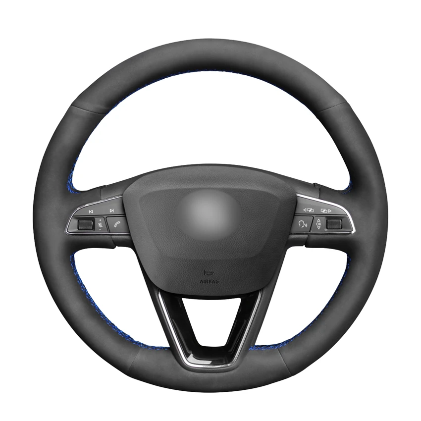 Housse De Volant En Cuir Pour BMW Série M - Cousue Main - Confort Et Style Amélioré