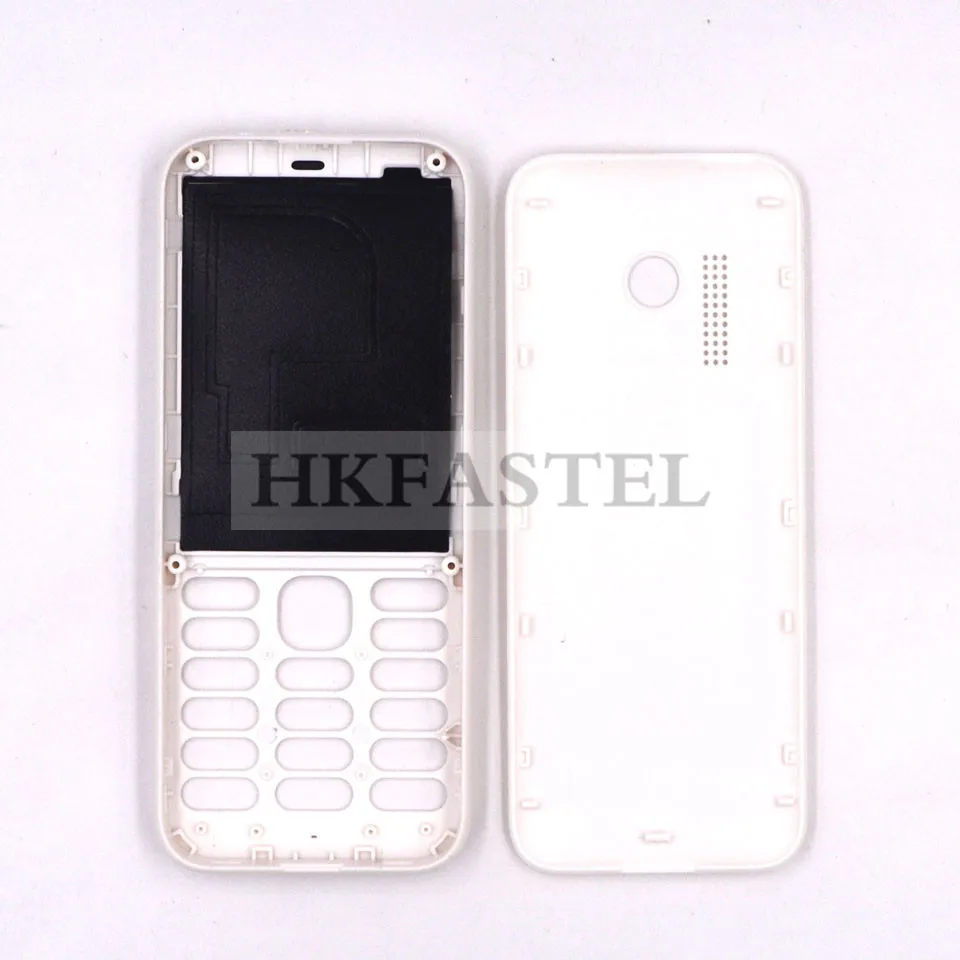 HKFASTEL высококачественный корпус клавиатуры для Nokia 215 Dual SIM Полный Мобильный телефон чехол с клавиатурой