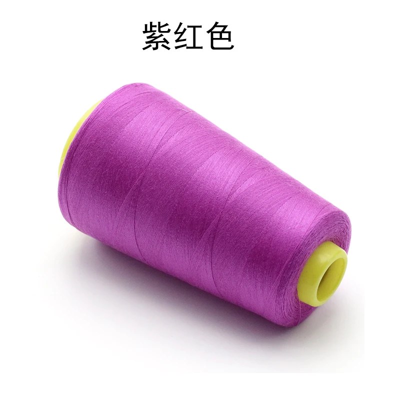 purple Швейные нитки для шитья, бытовой ручной шов 402 высокоскоростная полиэфирная швейная машина черно-белая ручная нить - Цвет: purple