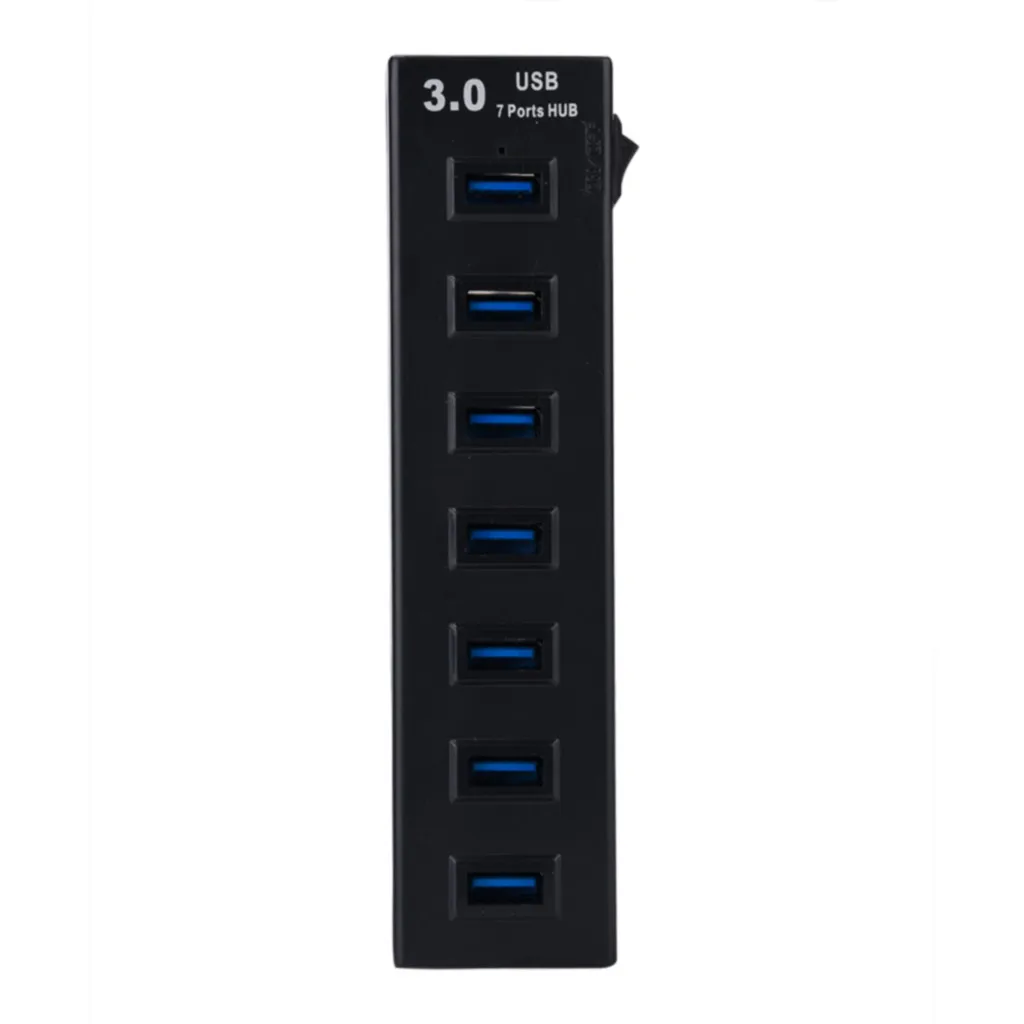 Ouhaobin USB3.0 концентратор супер Скорость 5 Гбит/с концентратор USB3.0 чип 7-Порты и разъёмы концентратор для компьютера USB ЗУ для мобильного телефона