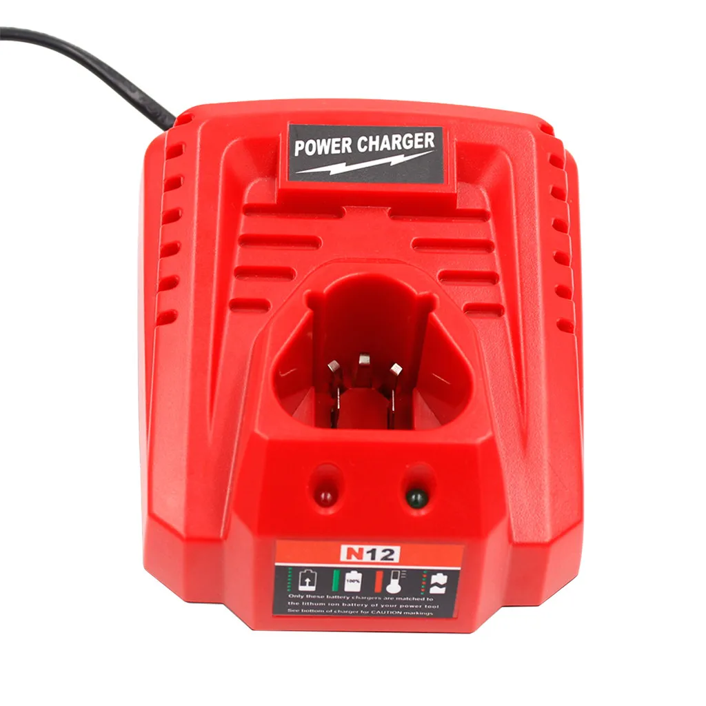 Для Milwaukee M12 10,8 в 12 В литий-ионное Сменное зарядное устройство N12 48-59-2401 48-11-2402 литий-ионный аккумулятор зарядное устройство US EU зарядка