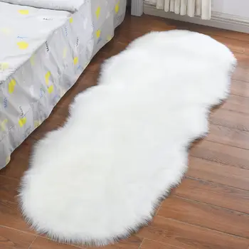 

Soft Area Rug For Living Room Fluffy Sofa Floor Carpet Coffee Table Shaggy Carpet Long Hair Solid Mat Home Decor Modern Area Rug