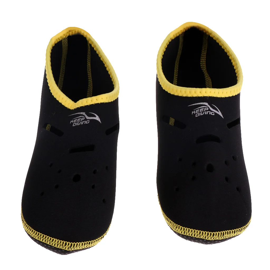 3mm Premium Neoprene Water Fin Socks Shoes Perfect for Water Sports, Snorkeling, Diving, Swimming, Beach, Kayak