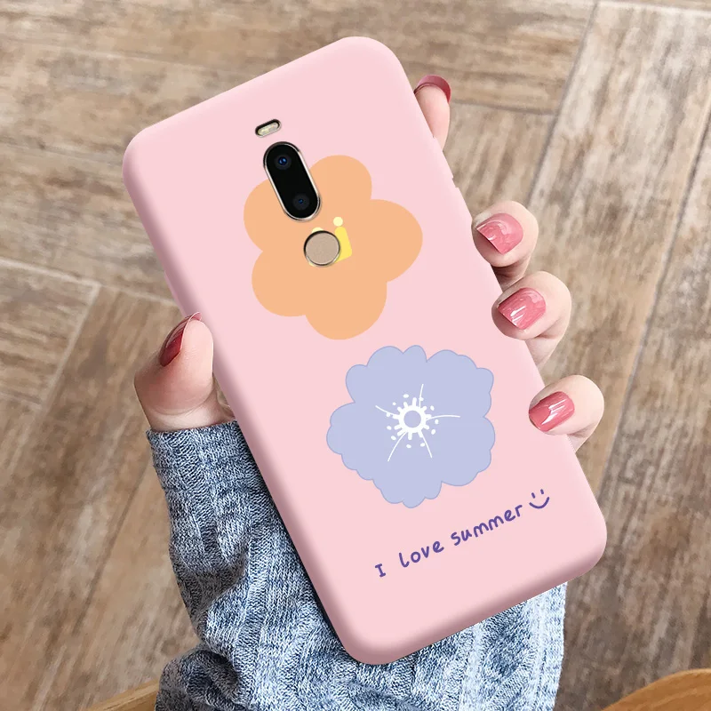 Love Shape TPU Soft Shell For Meizu V8 Prime Case Matte Silicone Fundas For Meizu M8 Case Cute Cartoon Phone Cover For M8 Lite 