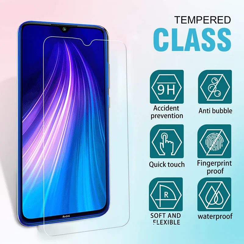 2 шт Защитное стекло для экрана для Xiaomi Redmi 7A 8A Note 7 закаленное стекло для Xiaomi Redmi Note 8 Pro стеклянная пленка для телефона