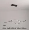 Matte Black L1000mm