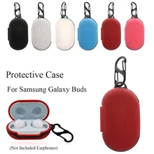 Funda de silicona para Galaxy Buds, funda para Samsung Galaxy Buds 2019, funda para llavero, funda protectora de piel, funda protectora de carga suave