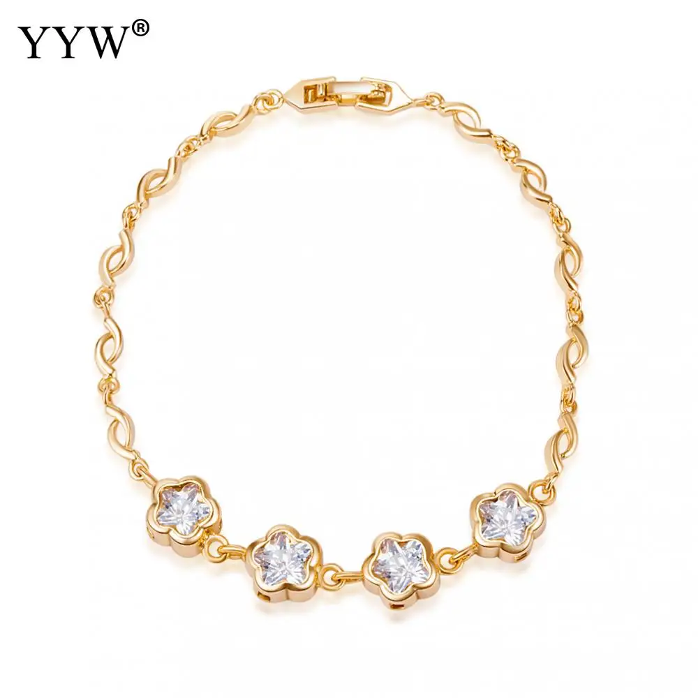 Модный золотого цвета женский браслет цветочный узор элегантный европейский стиль ювелирные аксессуары женский изысканный браслет Bijoux