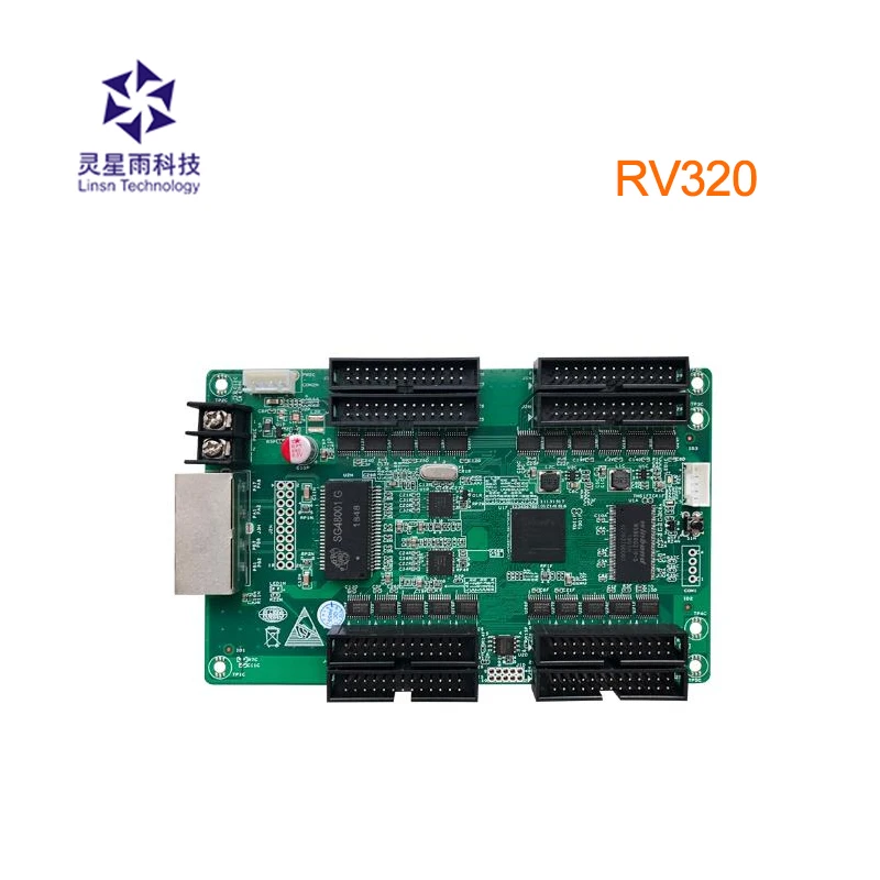 

Linsn RV320 receiver Replace RV916 control system linsn Receiving Card work with ts802d sending card for led screen