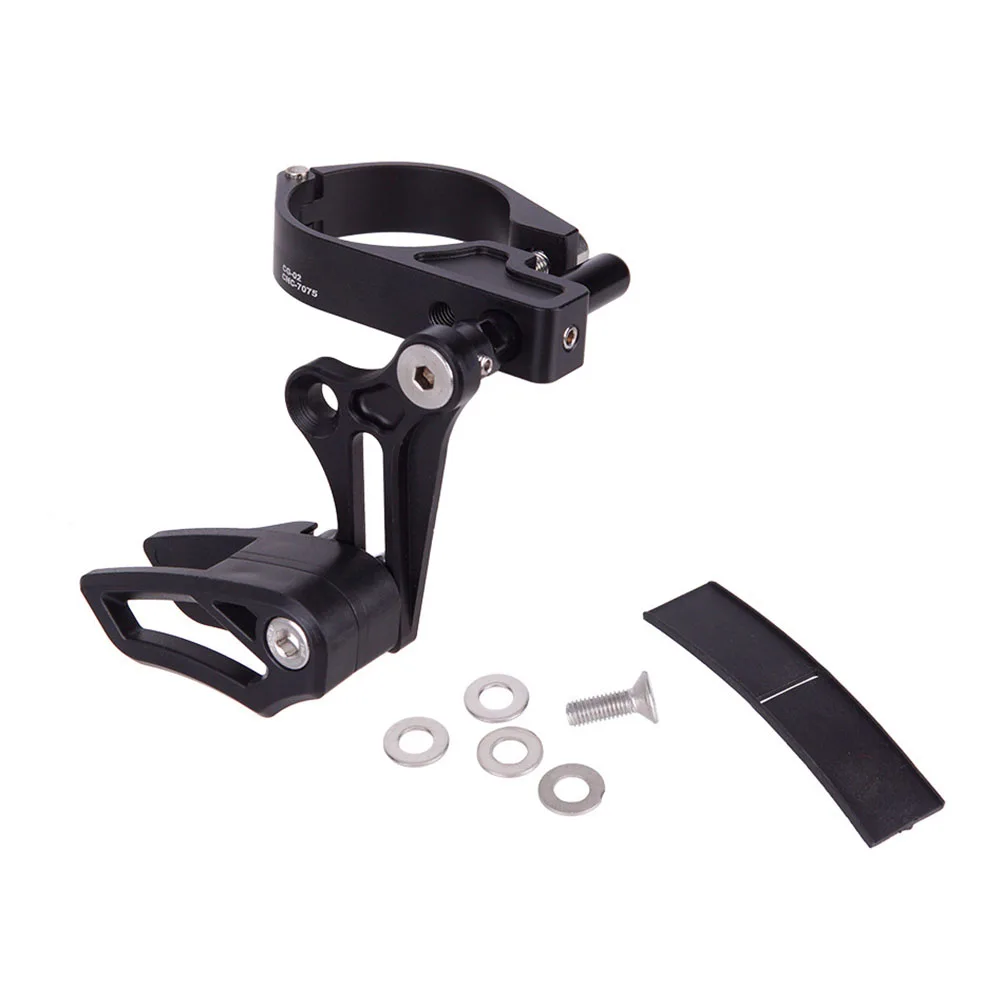 

Bike Single Speed Chain Guide Chain Guard for 34.9mm 31.8mm Seat Tube Positive Negative Tooth Stabilizer Chain Front Dial Chain