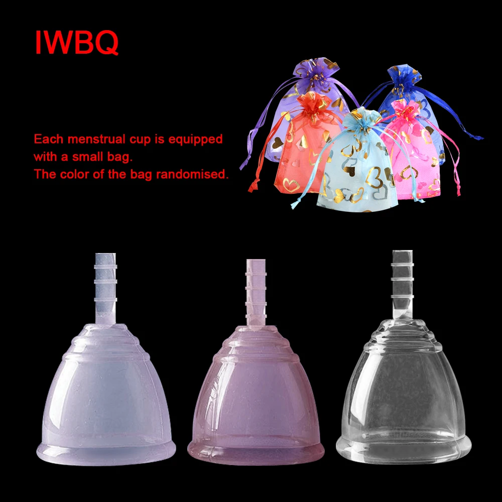 IWBQ beauty &amp Health Care Coletor менструальная чашка медицинский силиконовый товар для