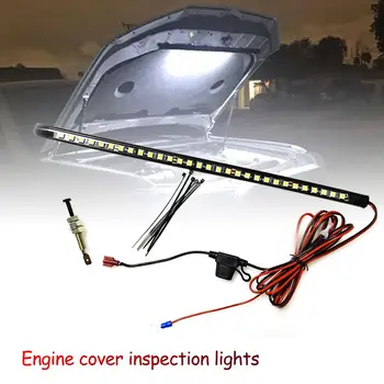 

White Under Hood LED Light Kit With Automatic on/off -Universal Fits Any Vehicle Car LED lights Automatic switch Ties LED Strips