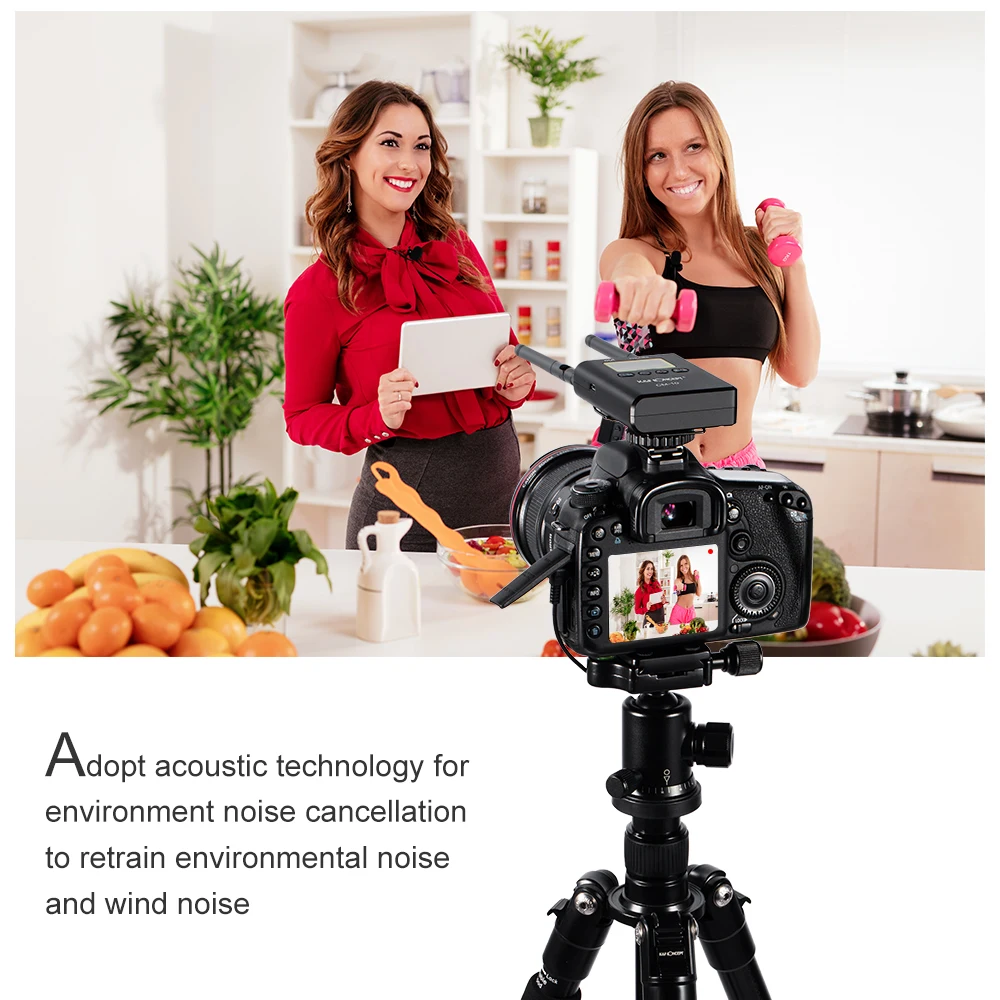 K&F Concept 100 Channels UHF Wireless