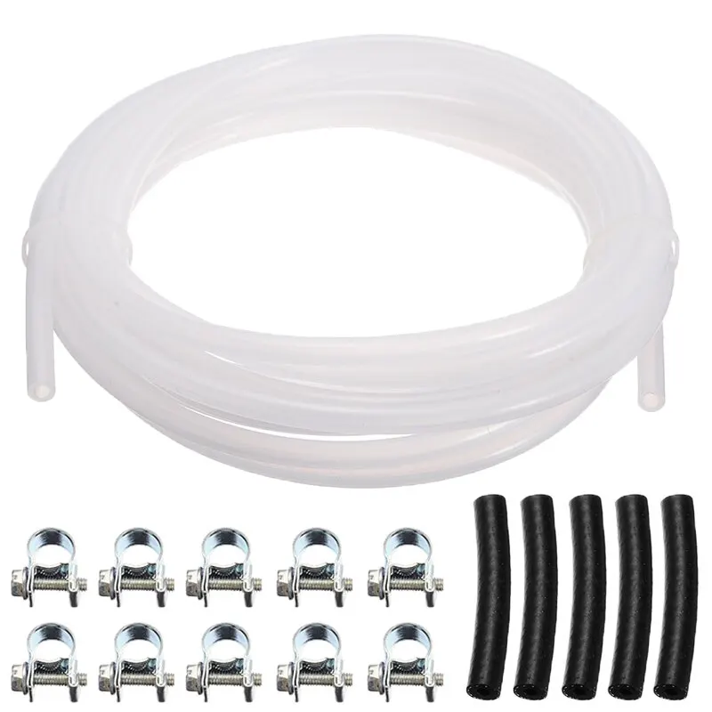 Transparent Heater Fuel Pipe Line Hose Clamp Clip Kit 89031118 For Car Heater Fuel Tank Fit For Webasto Eberspacher Heater