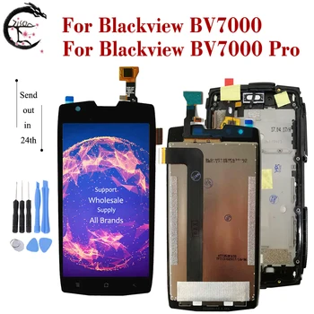 

5" LCD With Frame For Blackview BV7000 BV 7000 Pro Display Screen Touch Sensor Digitizer Assembly BV7000pro Display Android 7.1