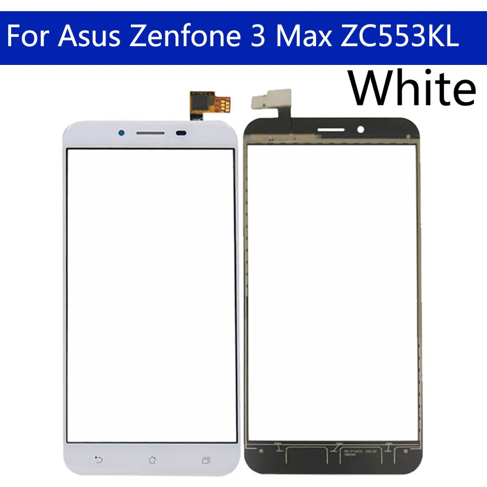 Для Asus ZenFone 3 Max ZC553KL сенсорный экран дигитайзер сенсорная стеклянная панель