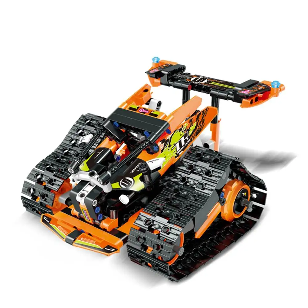 

Mould King DIY Smart RC Robot Car Block Building Programmable Bluetooth APP/2.4G Stick Remote Control Assembled Robot Car Toys