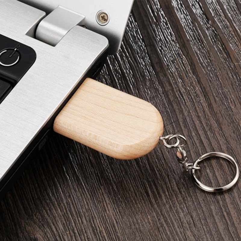 Новинка, бамбуковый USB флеш-накопитель, 128 ГБ, овальная Деревянная Карта памяти, 2,0, 4 ГБ, 8 ГБ, 16 ГБ, флеш-накопитель, 32 ГБ, 64 ГБ, флешка, свадебный подарок, логотип на заказ
