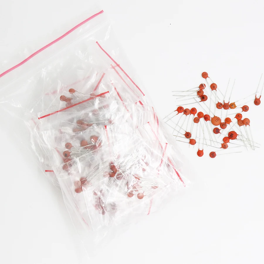 300pcs  30value 50V Ceramic Capacitor Assorted kit Assortment Set  30value*10pcs=300pcs
