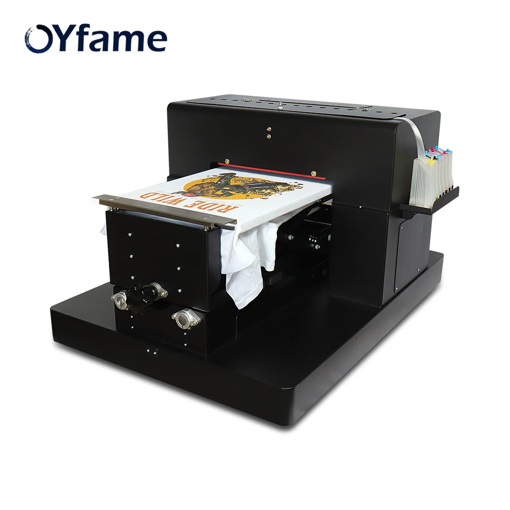 OYfame A3 планшетный принтер DTG принтер A3 размер для футболки чехол для телефона с рисунком ПВХ карты для Epson L1800 планшетный принтер